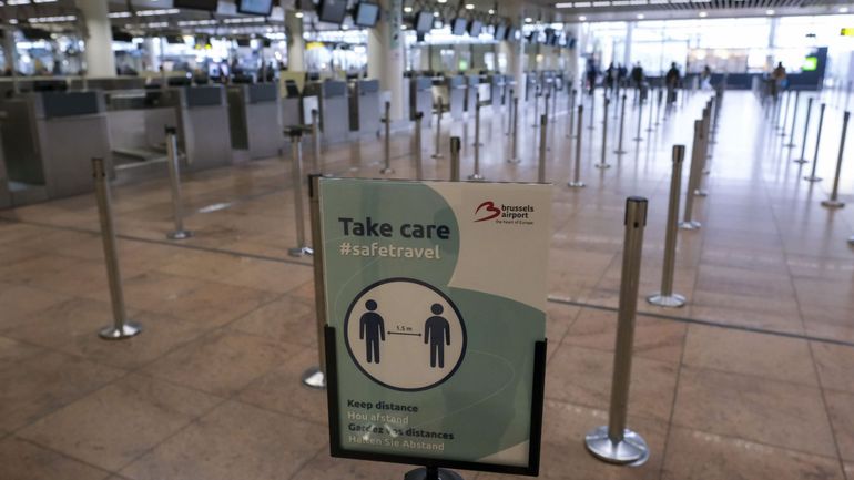 Coronavirus : à peine 165.000 passagers à Brussels Airport en février, une baisse de 90%