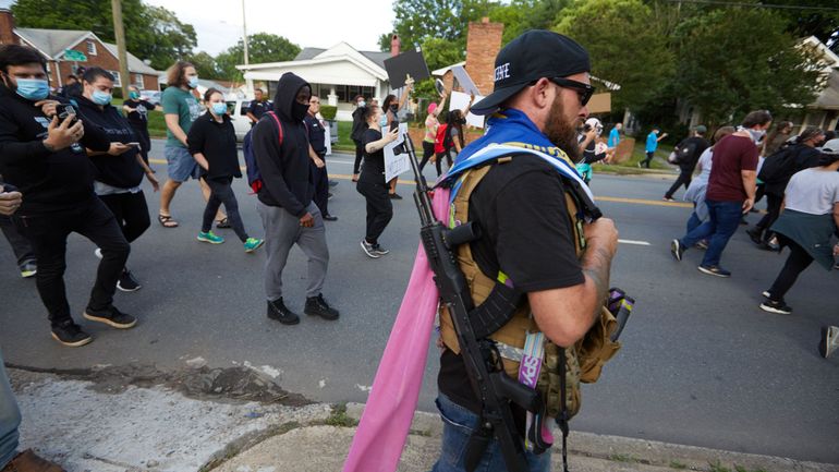 Mort de George Floyd : quand des groupes d'extrême droite participent à des manifestations antiracistes