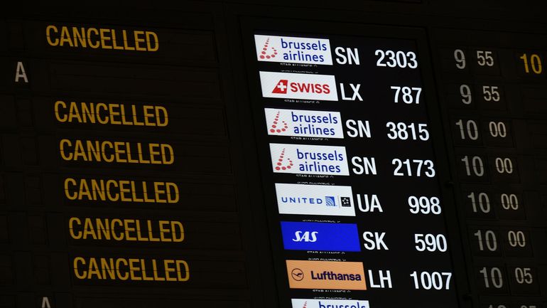 Grève chez Brussels Airlines: 60.000 personnes concernées