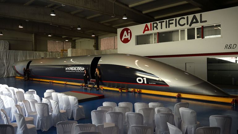 Le train du futur, Virgin Hyperloop a réalisé son premier test avec des passagers