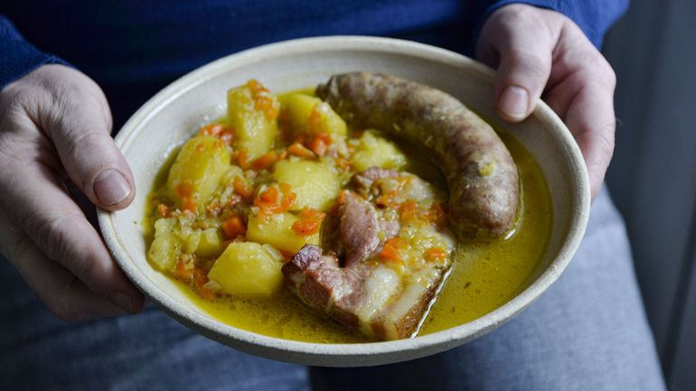 Recette de Carlo : Potée « grands froids » lard et saucisse&ou au tofu fumé