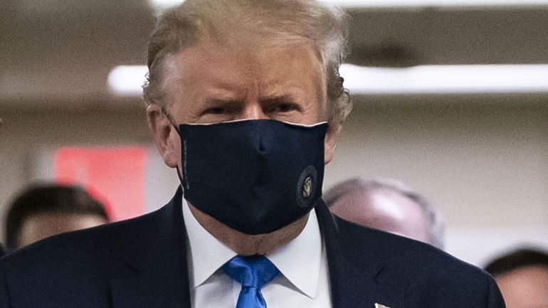 Trump évoque le port du masque comme un geste 