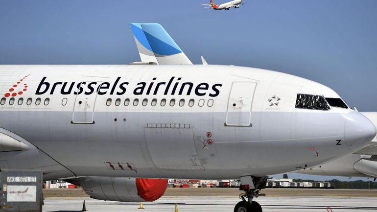 Brussels Airlines annonce une perte de 182 millions d'euros au premier semestre à cause du coronavirus