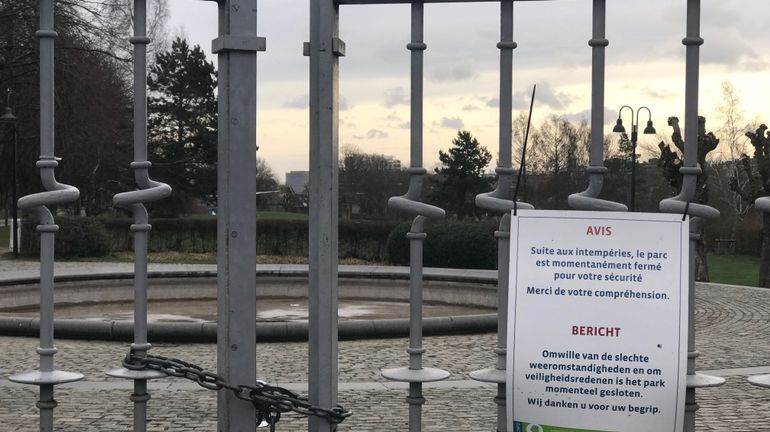 Tempête Ciara: la plupart des parcs et forêts fermés ce dimanche à Bruxelles et en Wallonie