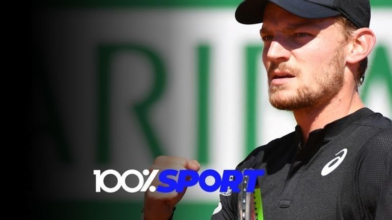 100% Sport: David Goffin tient son match référence et Doncic son panier miracle