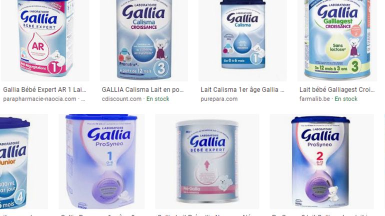Leur bébé régurgite un ver: des parents français portent plainte contre le lait Gallia