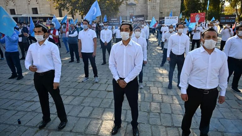 Turquie : manifestation contre le traitement des Ouïghours en Chine