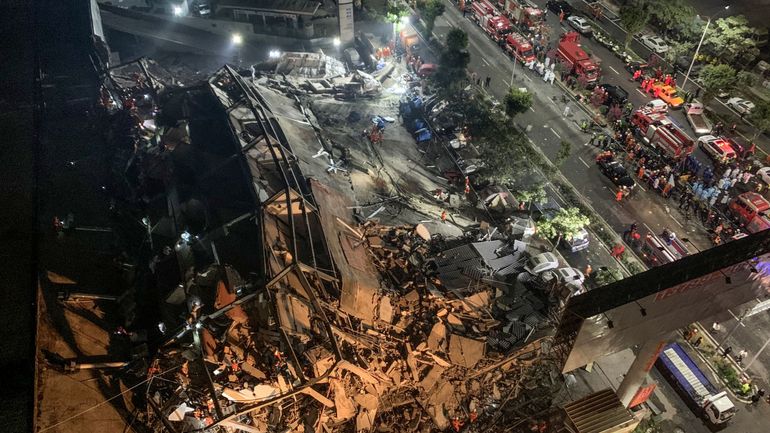 26 morts dans l'effondrement d'un hôtel lieu de quarantaine en Chine