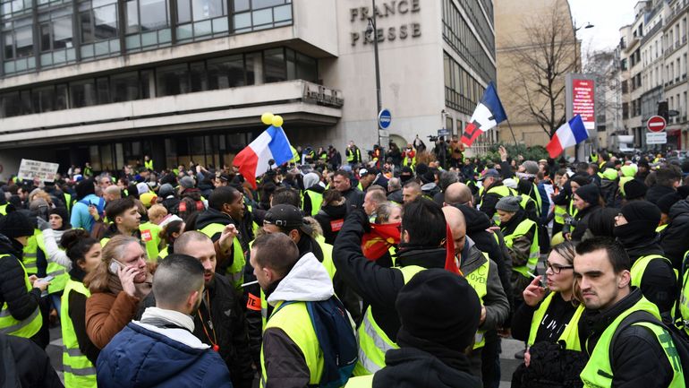 Gilets jaunes: en France l'acte VIII de la mobilisation est en cours