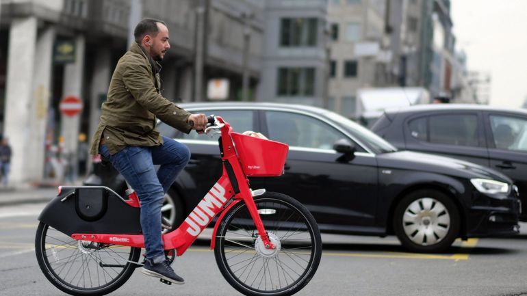 Les vélos Jump, désormais gérés par Lime, de retour dans les rues de Bruxelles ce vendredi