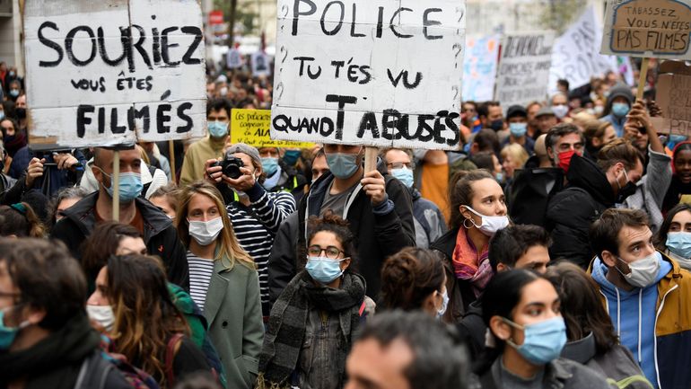 Une manifestation contre la proposition de loi française sur la sécurité globale prévue ce samedi à Bruxelles