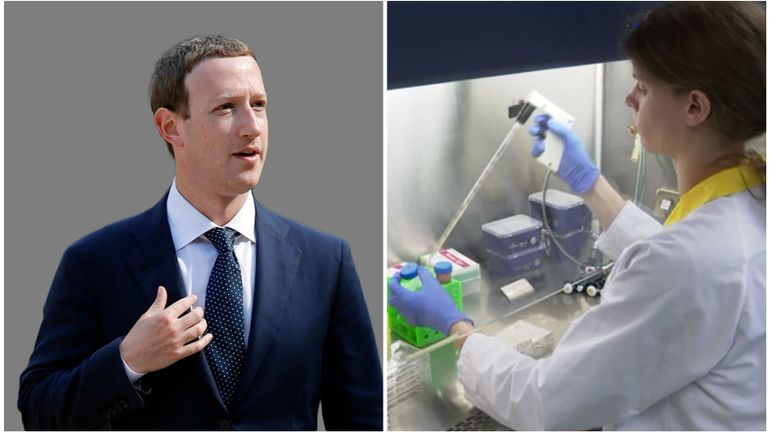 Plus d'un million d'euros offert à des chercheurs belges par Mark Zuckerberg