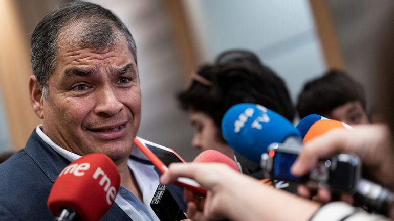 La justice équatorienne demande à interpol l'arrestation de son ex-Président Rafael Correa, exilé en Belgique