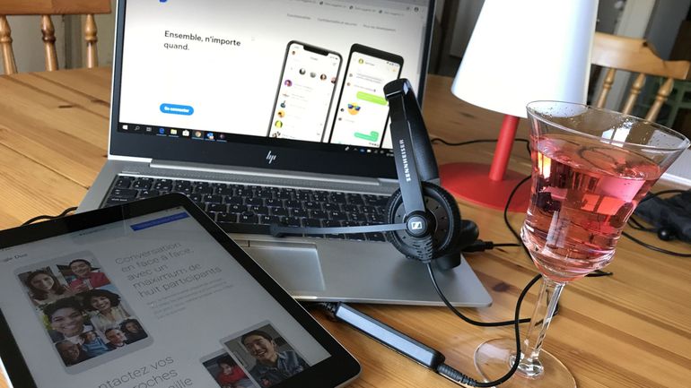 Apéros virtuels et appels groupés : à quelle application se vouer