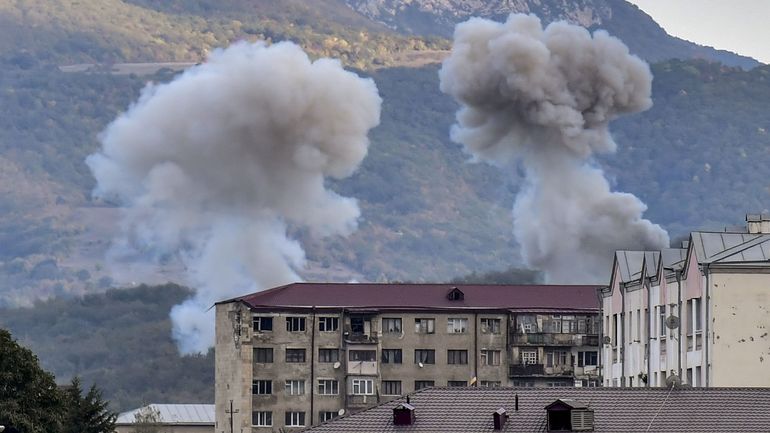 Conflit au Haut-Karabakh : la capitale séparatiste à nouveau touchée par des bombardements