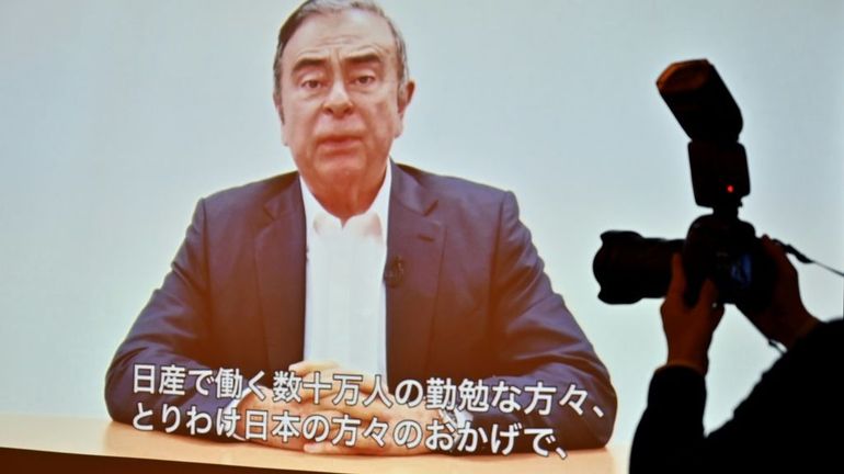 Carlos Ghosn se dit victime d'un complot et pointe les cadres de Nissan (Vidéo)