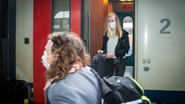 Coronavirus : près de 500.000 demandes du railpass gratuit auprès de la SNCB en 24 heures