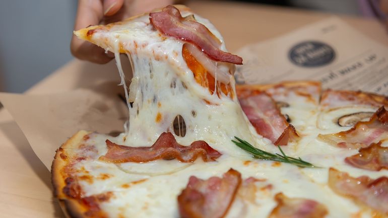 La pizza reine du plat à emporter