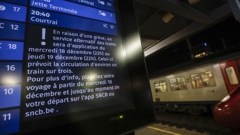 Service minimum sur le rail : la Cour constitutionnelle confirme la continuité en cas de grève