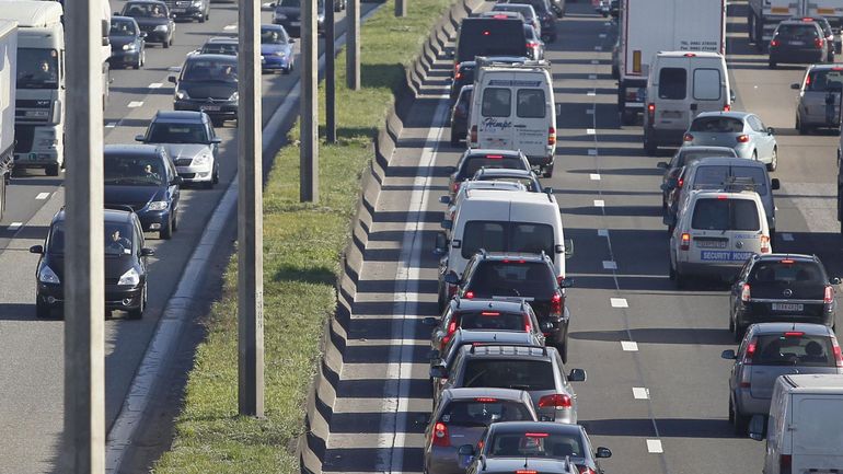 Les routes belges toujours sont plus congestionnées