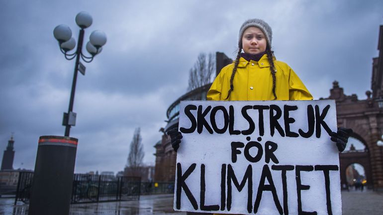 Greta Thunberg à Davos: 