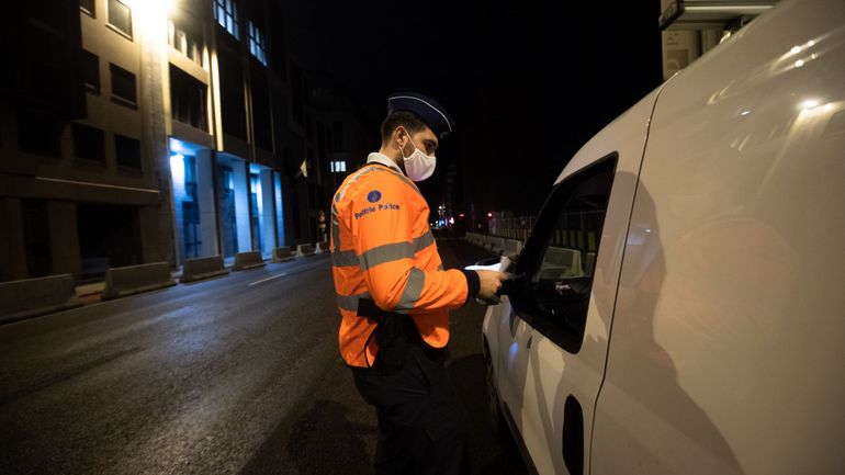 La police de Bruxelles a vécu un réveillon relativement calme