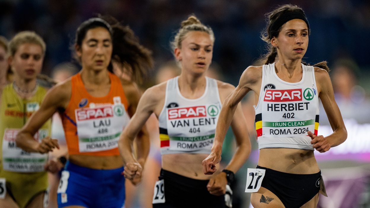 Euro d'athlétisme : réaction d'après course de Chloé Herbiet