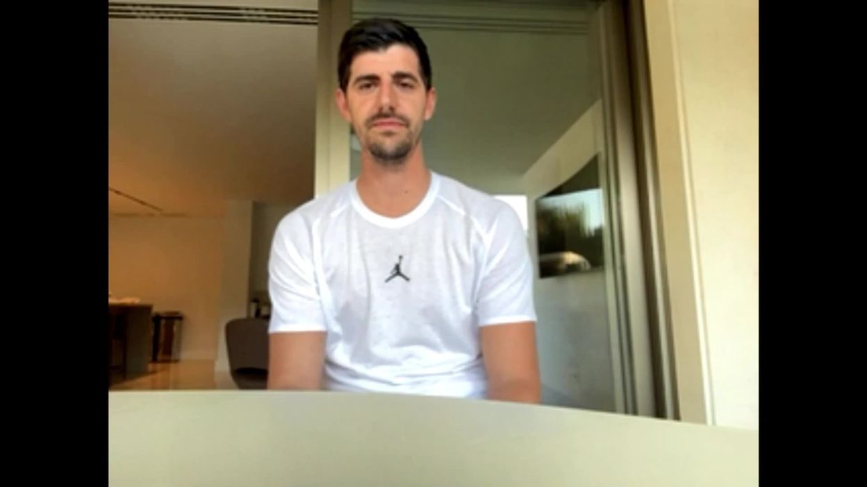Thibaut Courtois rend hommage à Eden Hazard : "J’aurais aimé le voir jouer au Real Madrid comme à Chelsea"