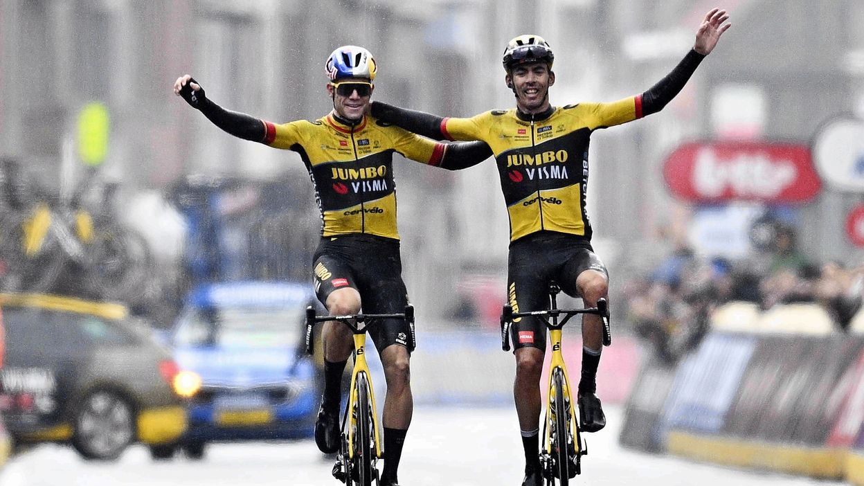Wout van Aert, grand seigneur, offre Gand-Wevelgem à Christophe Laporte après un nouveau numéro d'exception