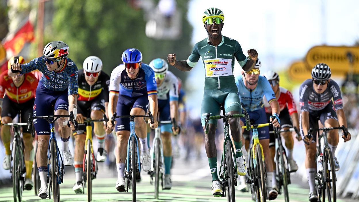 Tour de France : le sprint final de la 12e étape