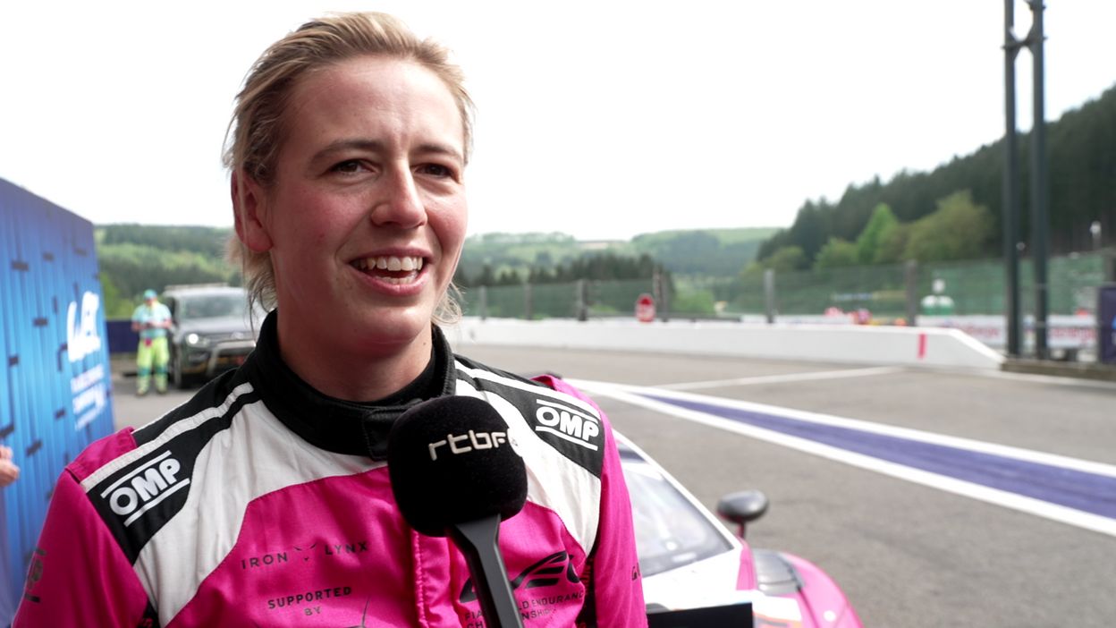 Sarah Bovy en pole des 6h de Spa en GT3 : "J'ai vaincu le chat noir"