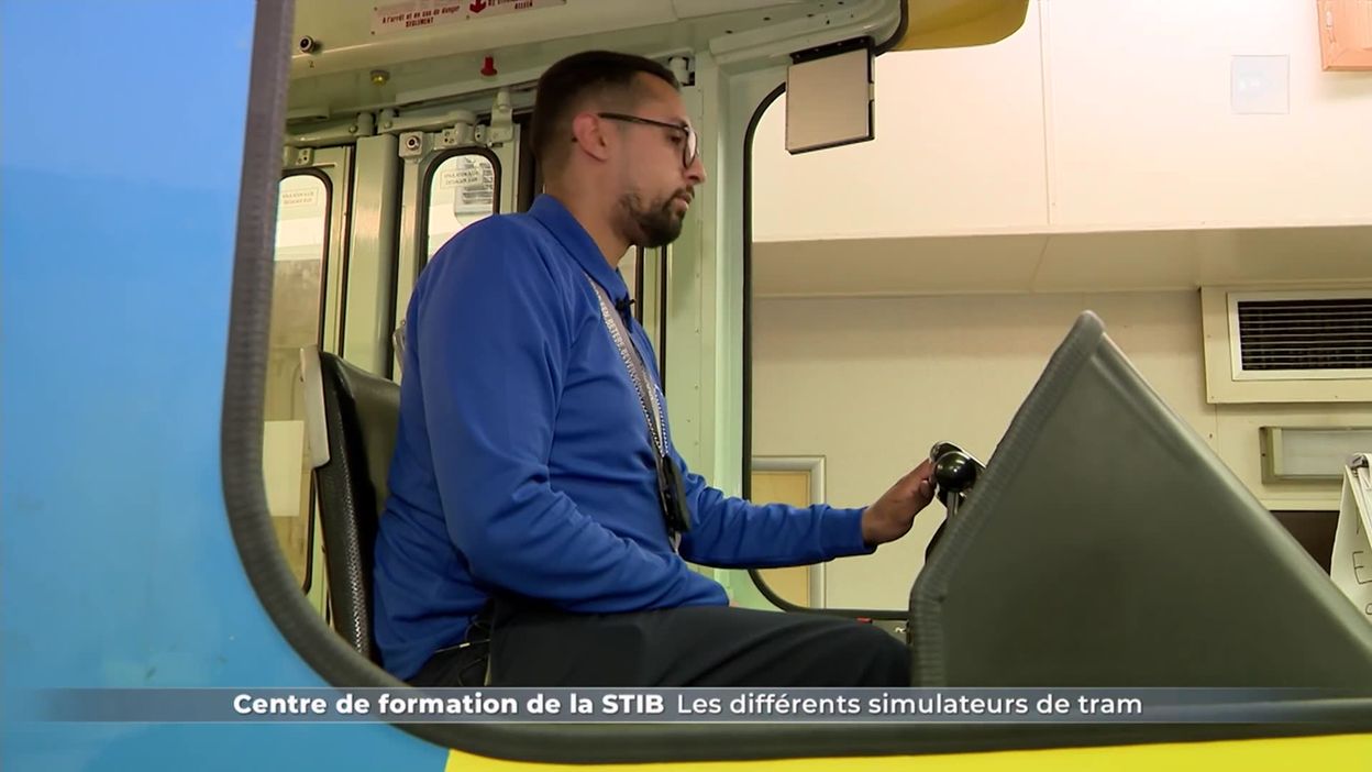 Centre de formation de la STIB : les différents simulateurs de tram