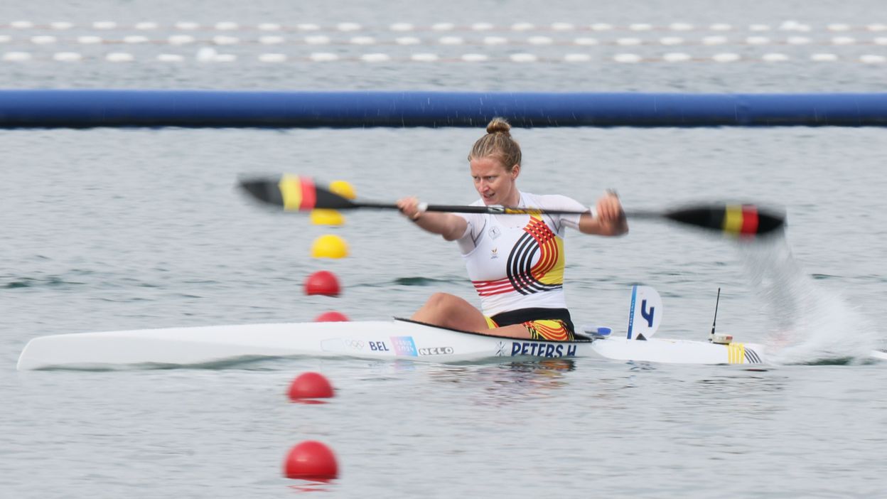 Kayak 500m - La série de Hermien Peters