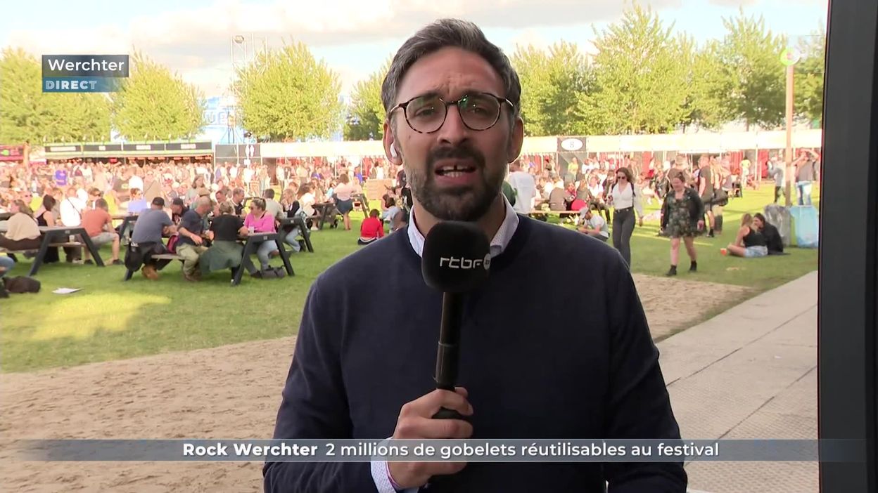 Rock Werchter / 2 millions de gobelets réutilisables au festival