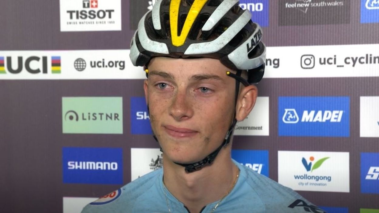 Mondiaux de cyclisme : Interview de Maxence Place, coureur namurois chez les juniors