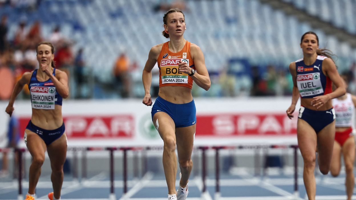 Euro d'athlétisme : victoire de Femke Bol sur le 400m haies