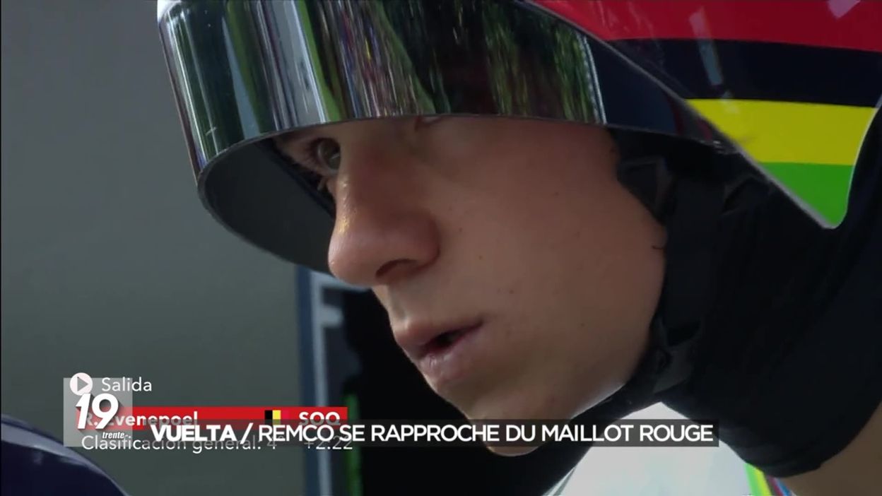 Vuelta : Remco se rapproche du maillot rouge