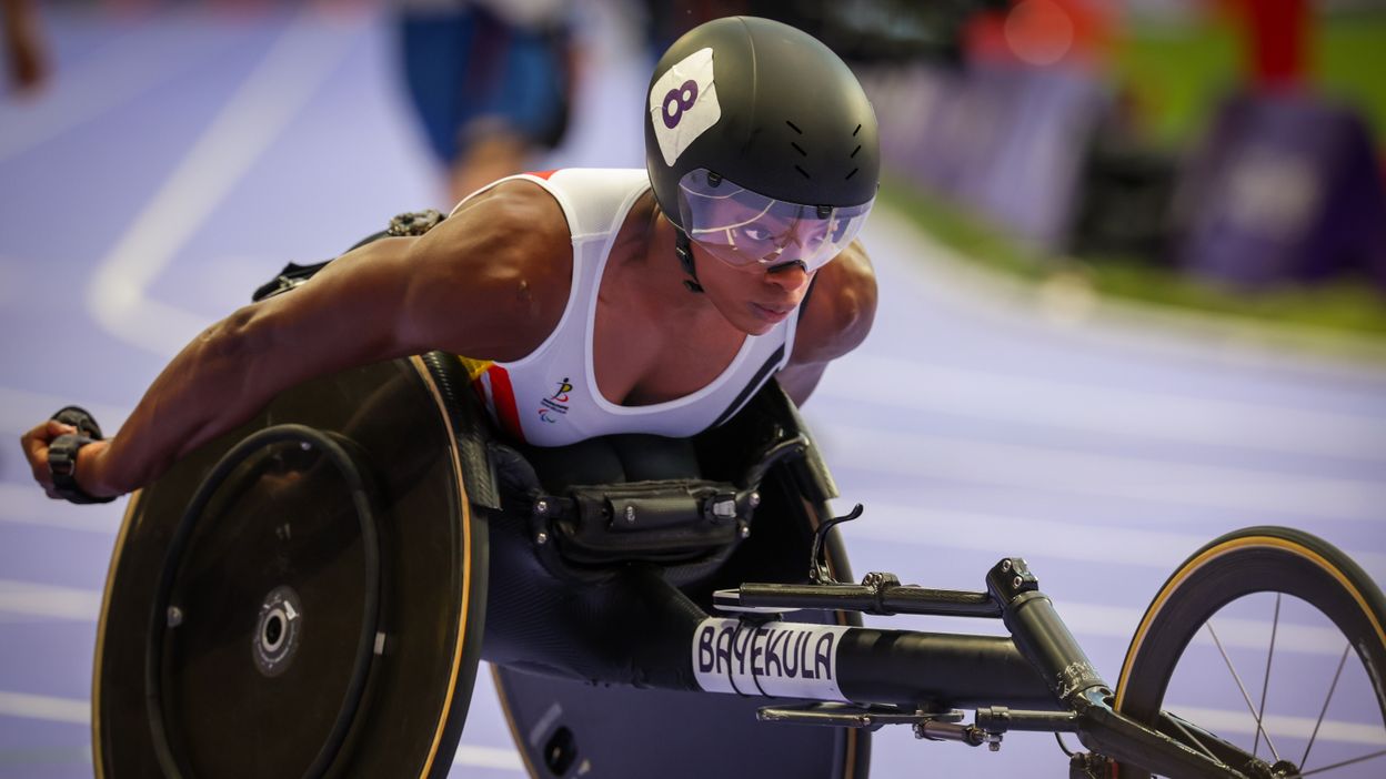 JP Paris 2024 : Athlétisme - 400m (F) T54 : la série de qualification de Léa Bayekula