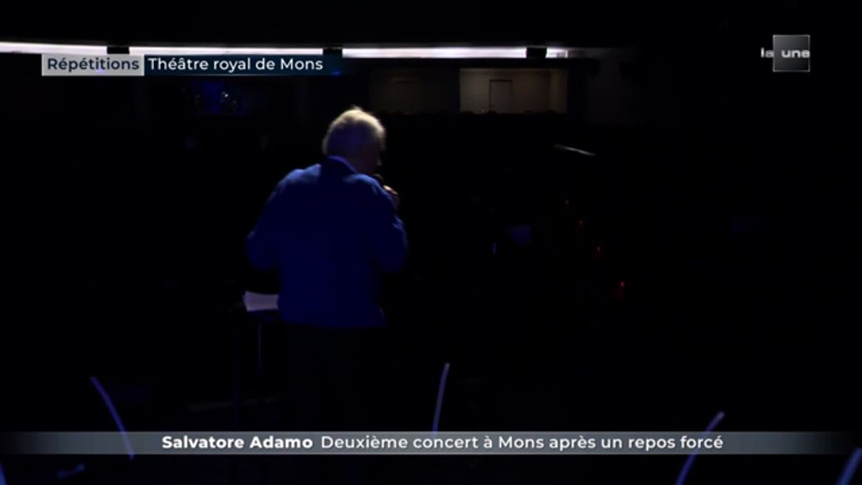 Salvatore Adamo : deuxième concert à Mons après un repos forcé