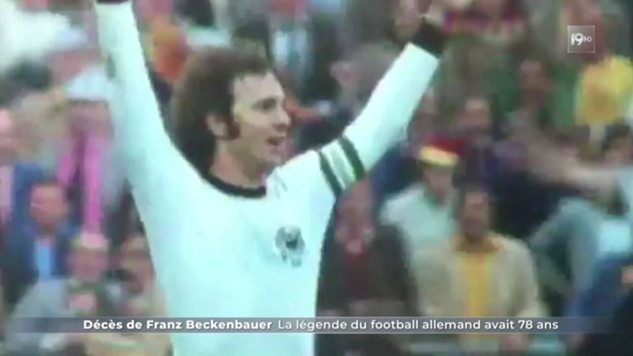 Décès de Franz Beckenbauer : la légende du football allemand avait 78 ans