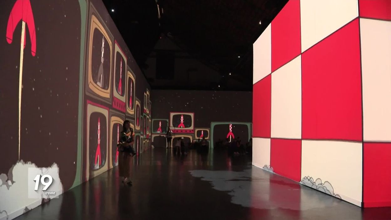 Tintin : Expo immersive à Tour et Taxis
