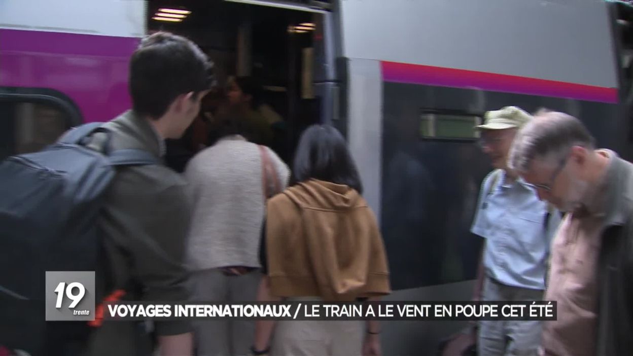 Voyages internationaux : Le train a le vent en poupe cet été