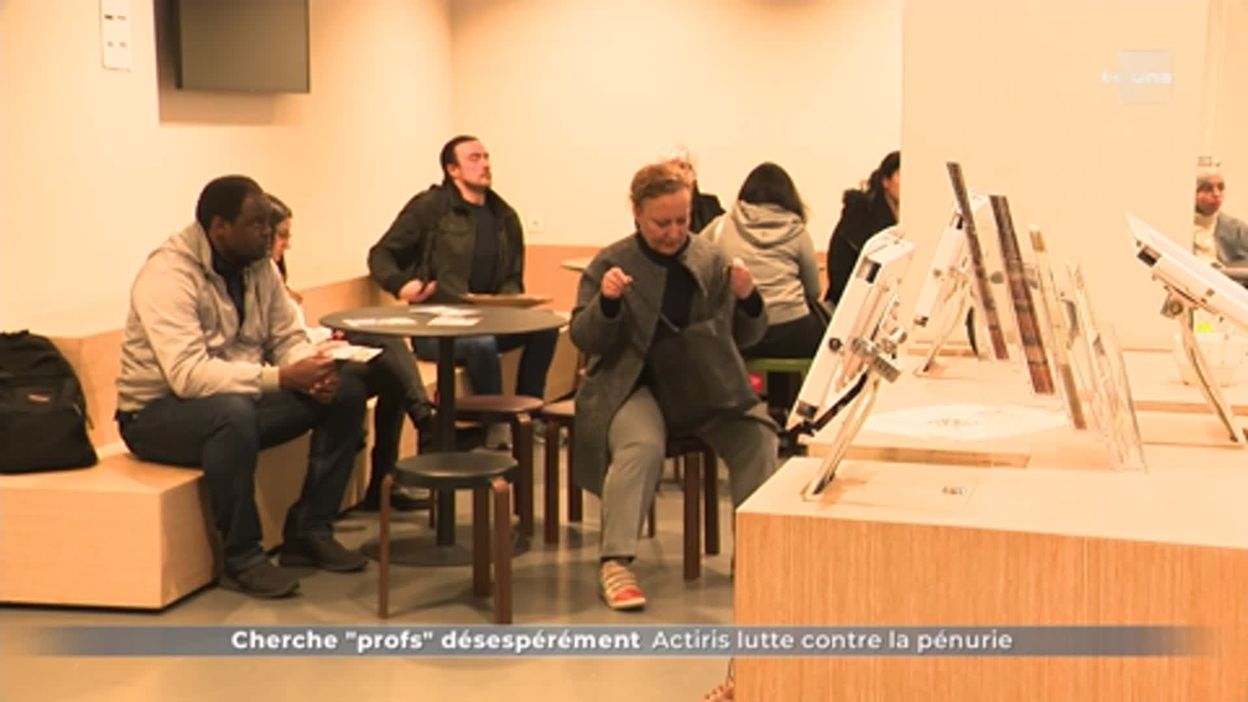 Cherche profs désespérément / Actiris lutte contre la pénurie