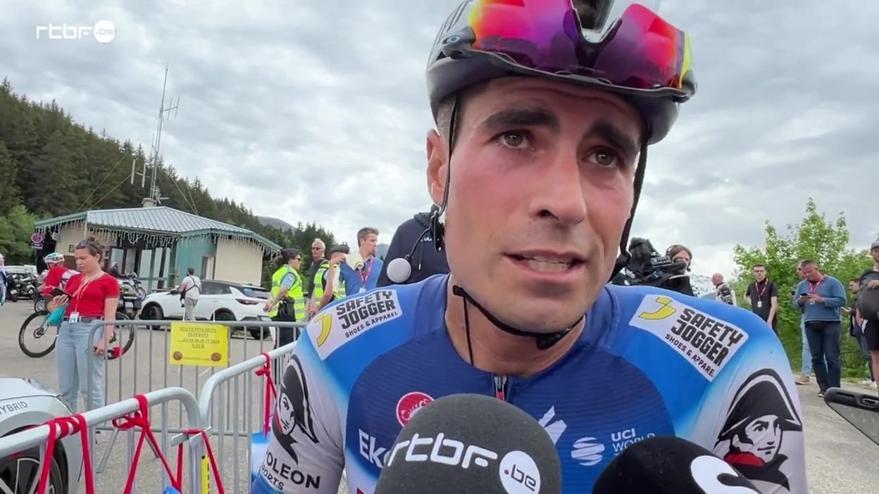 Mikel Landa lucide après la perte du maillot jaune de Remco Evenepoel : "On a souffert, mais il faut se rappeler d'où on vient !"