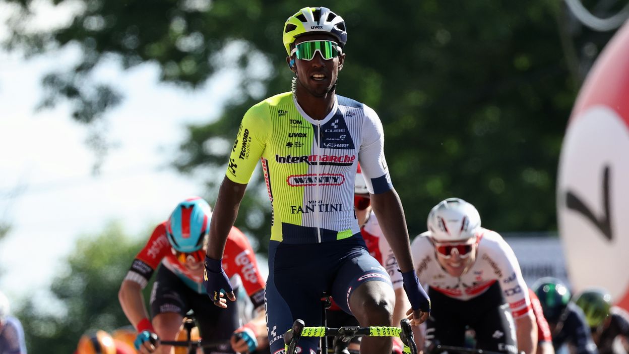 Arrivée du circuit franco-belge : victoire de Biniam Girmay