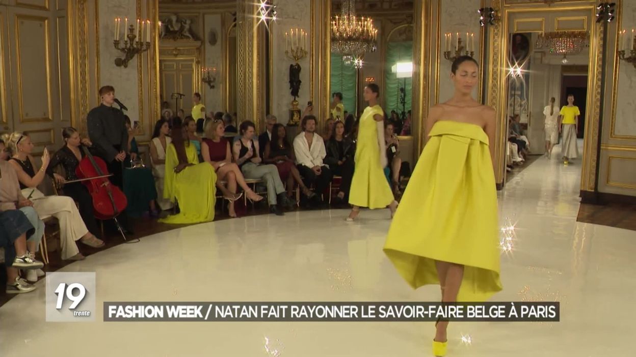 Fashion Week : Natan fait rayonner le savoir-faire belge à Paris