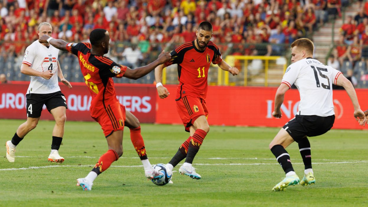 Belgique - Autriche : 17 juin 2023 (1-1)