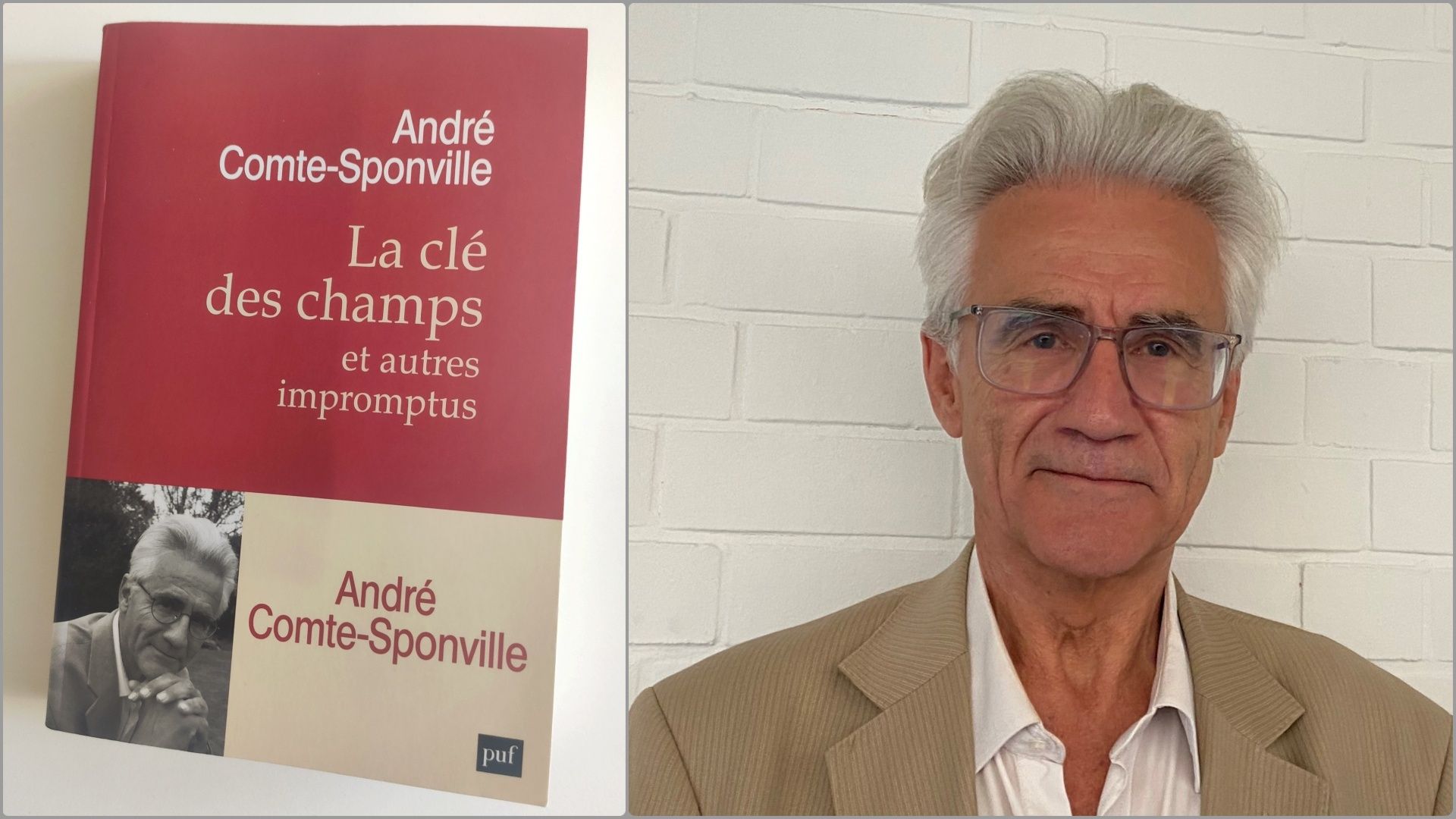 André Comte-Sponville : 'La vie ne correspond jamais aux espoirs qu'on s'en  était fait' 