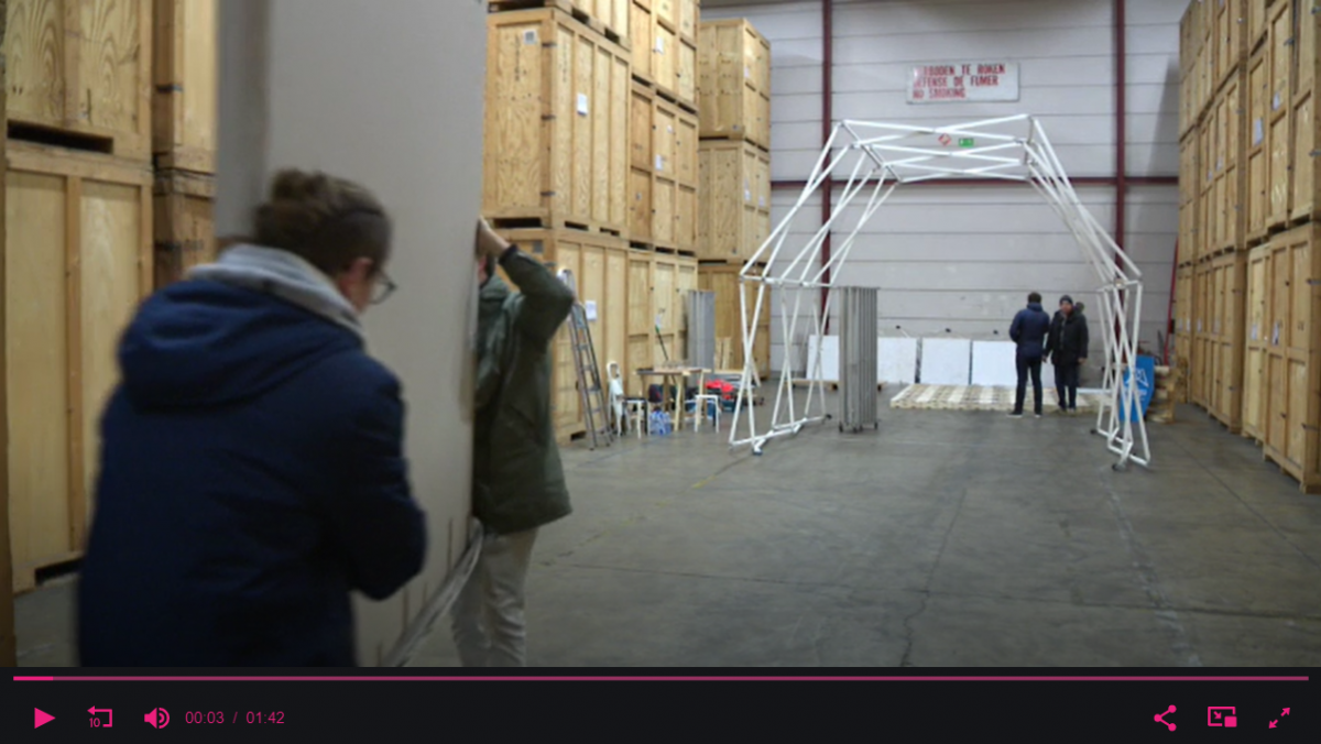 Cette start-up etterbeekoise crée les premières structures en aluminium recyclé pour les événements