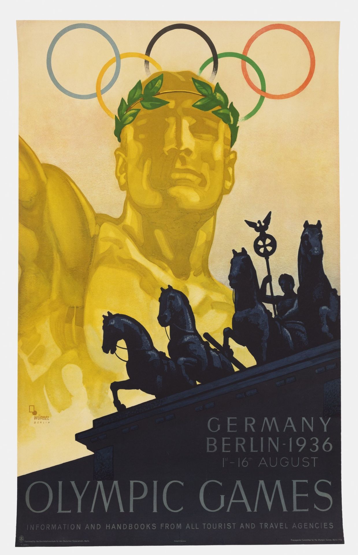 Les tristement célèbres Jeux olympiques de 1936 à Berlin - Franz Theodor Würbel - 1936
